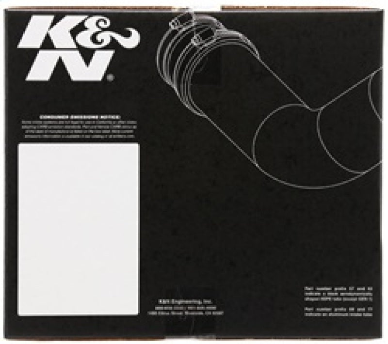 K&N Dual Silver Typhoon Short Ram Intakes (Infiniti G35) - K&N Engineering
