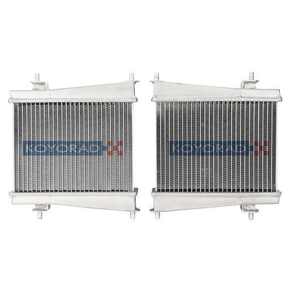 Koyo Aluminum Remote Radiators (MK5 Supra) - JD Customs U.S.A