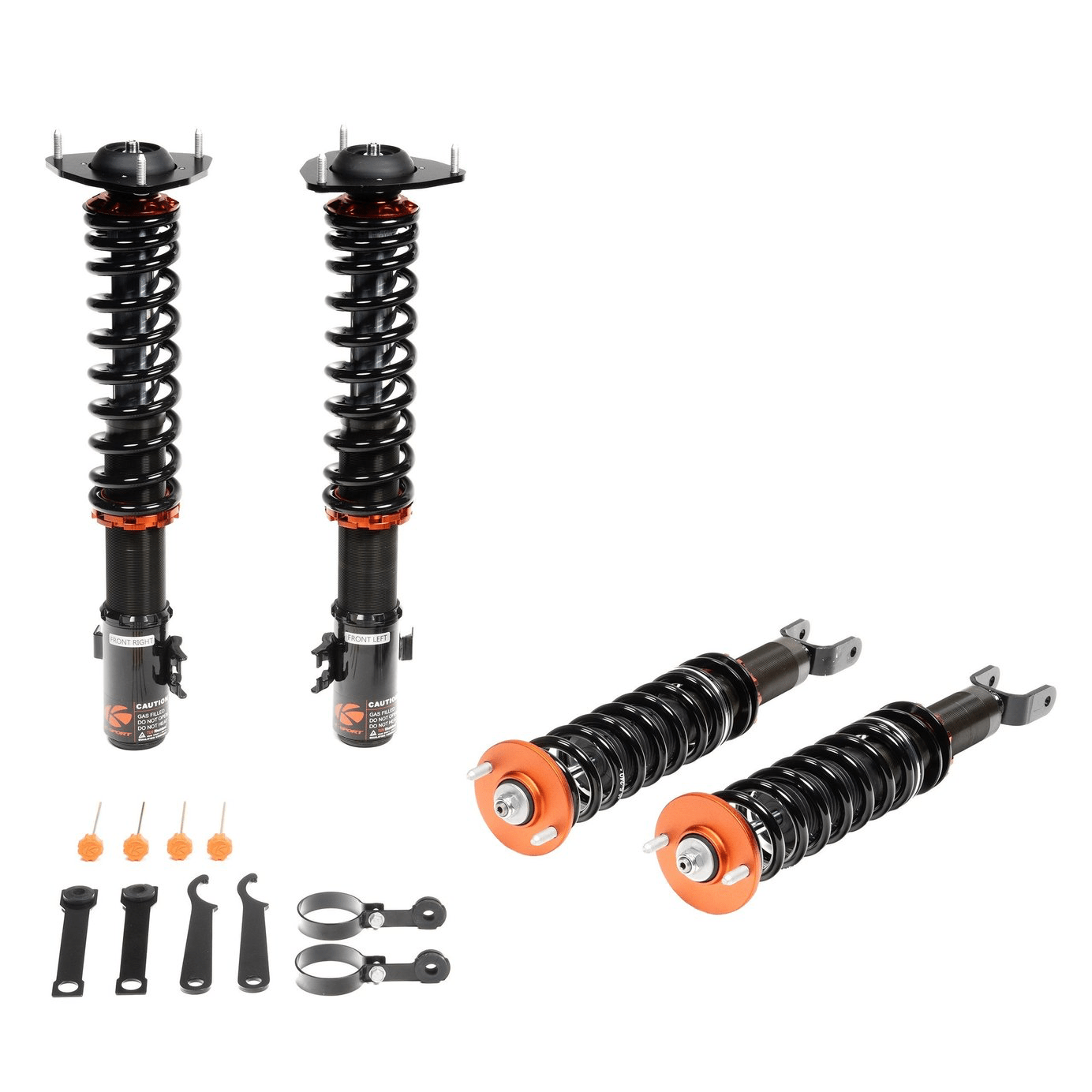 KSport Gravel Rally Spec GR Damper System (Evo 8/9) - JD Customs U.S.A