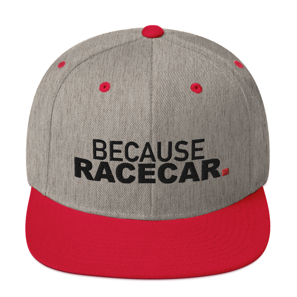 JDC "Because Racecar." Snapback Hat