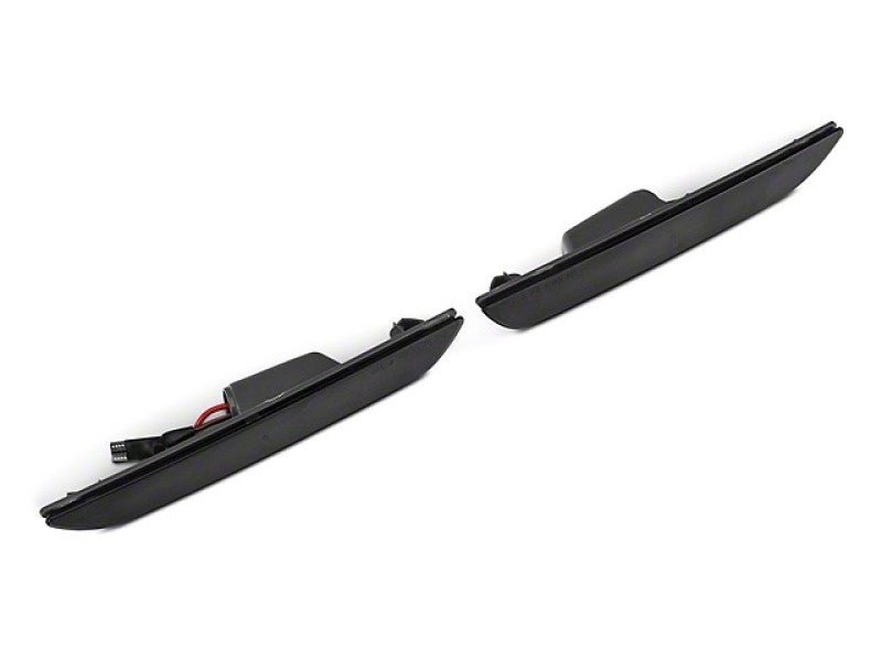 Raxiom Axial Series LED Side Marker Lights Rear Smoked (15 - 22 Ford Mustang) - Raxiom