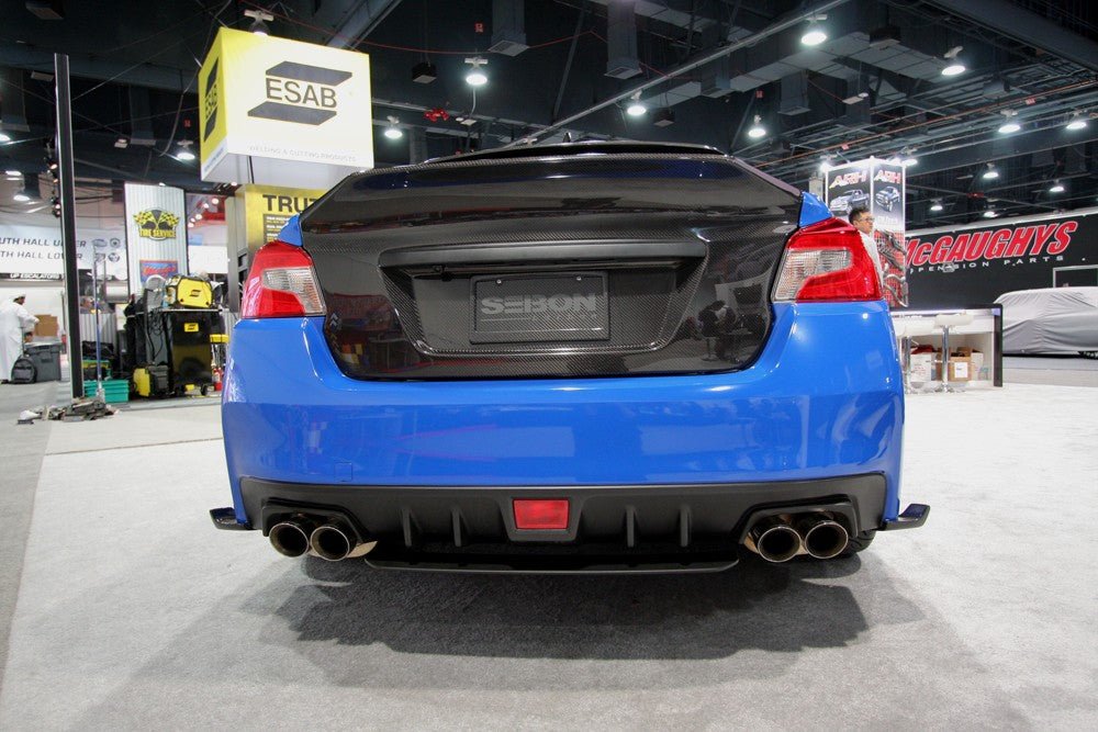 Seibon Carbon Fiber C - Style Trunk (15 - 20 WRX/STI) - Seibon