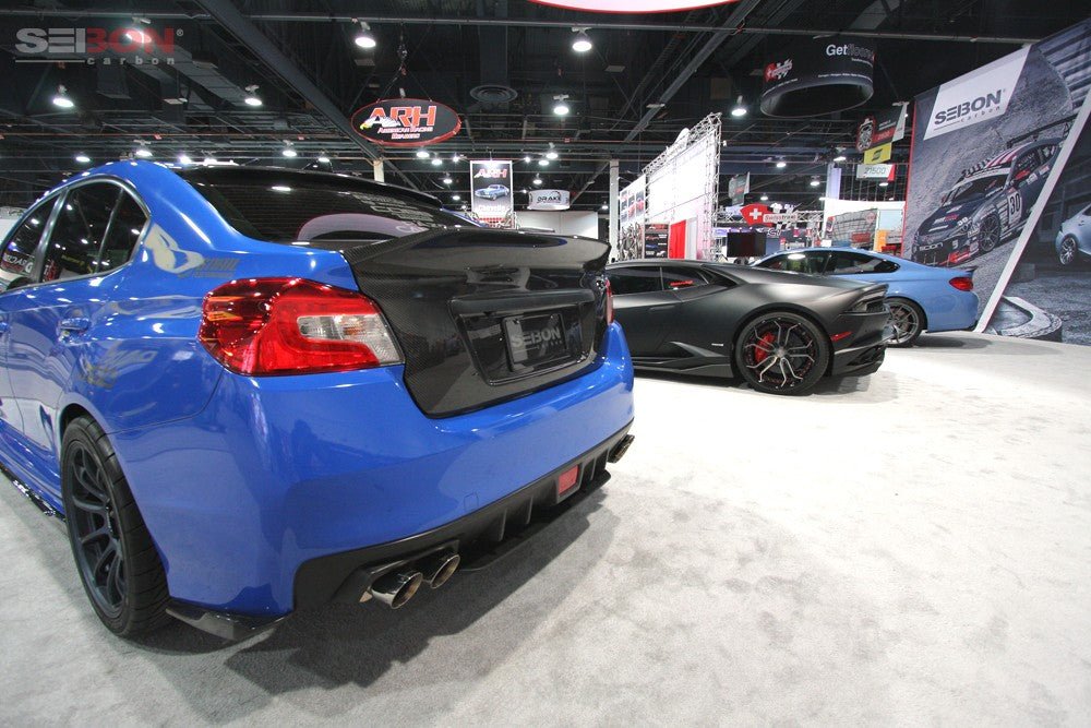 Seibon Carbon Fiber C - Style Trunk (15 - 20 WRX/STI) - Seibon