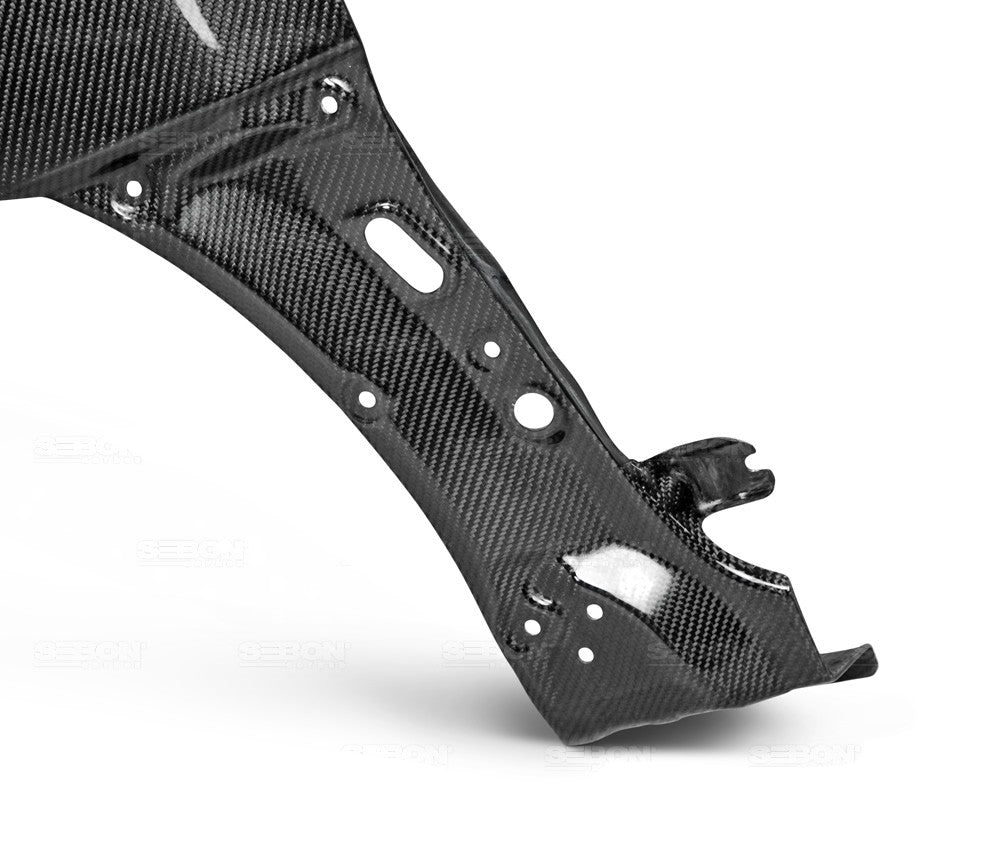 Seibon Carbon Fiber Front Fenders (15 - 20 WRX/STI) - Seibon
