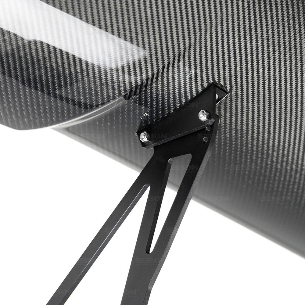 Seibon Carbon Fiber GT - Style Rear Spoiler (15 - 20 WRX/STi) - Seibon