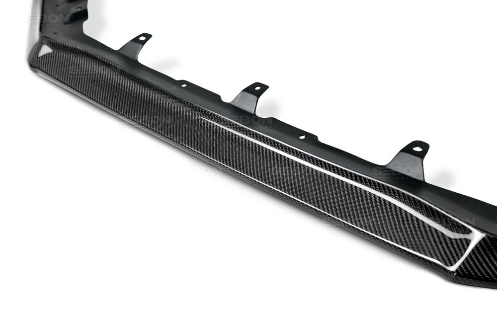 Seibon Carbon Fiber MB1 - Style Front Lip (15 - 17 WRX/STI) - Seibon