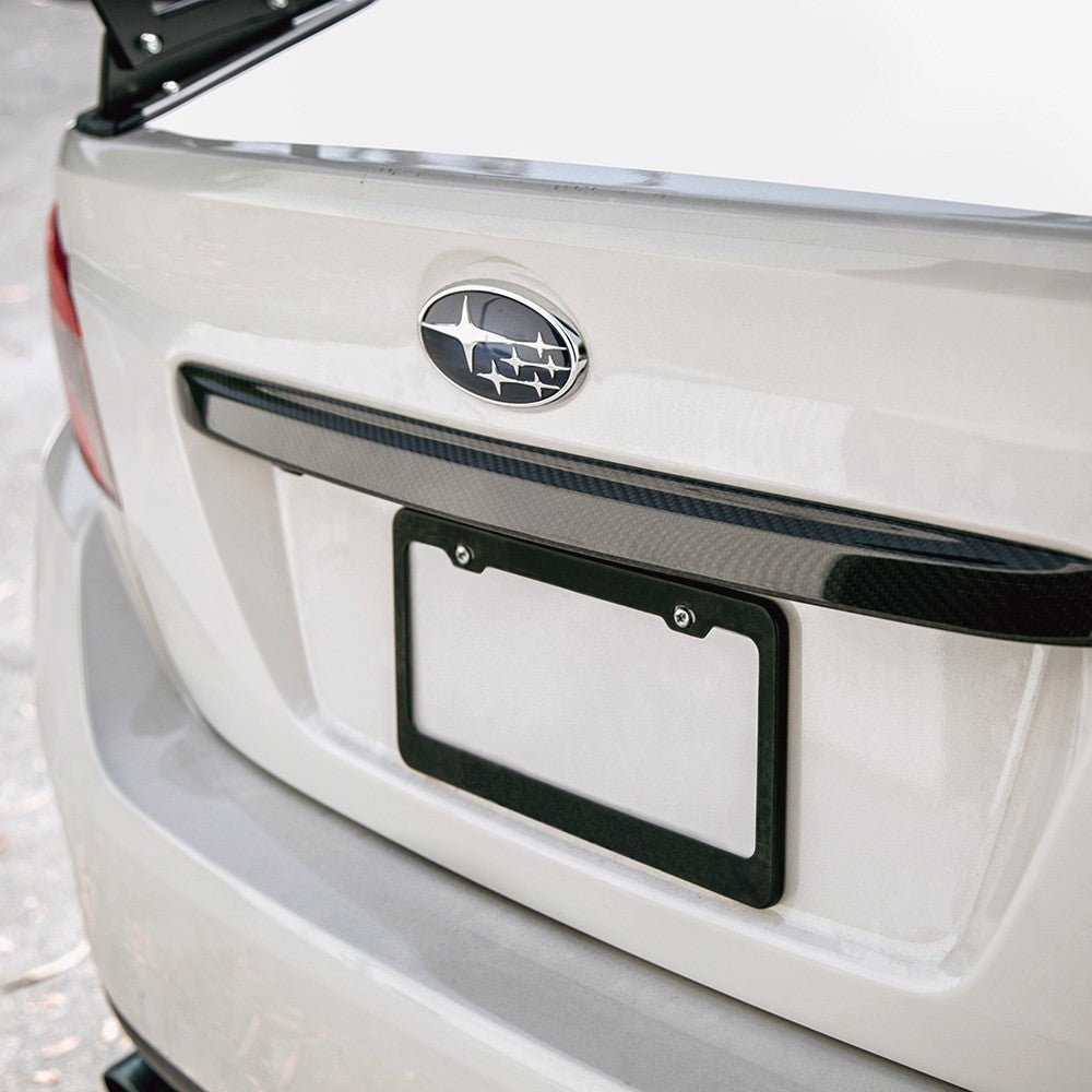 Seibon Carbon Fiber Trunk Garnish (15 - 20 WRX/STI) - Seibon