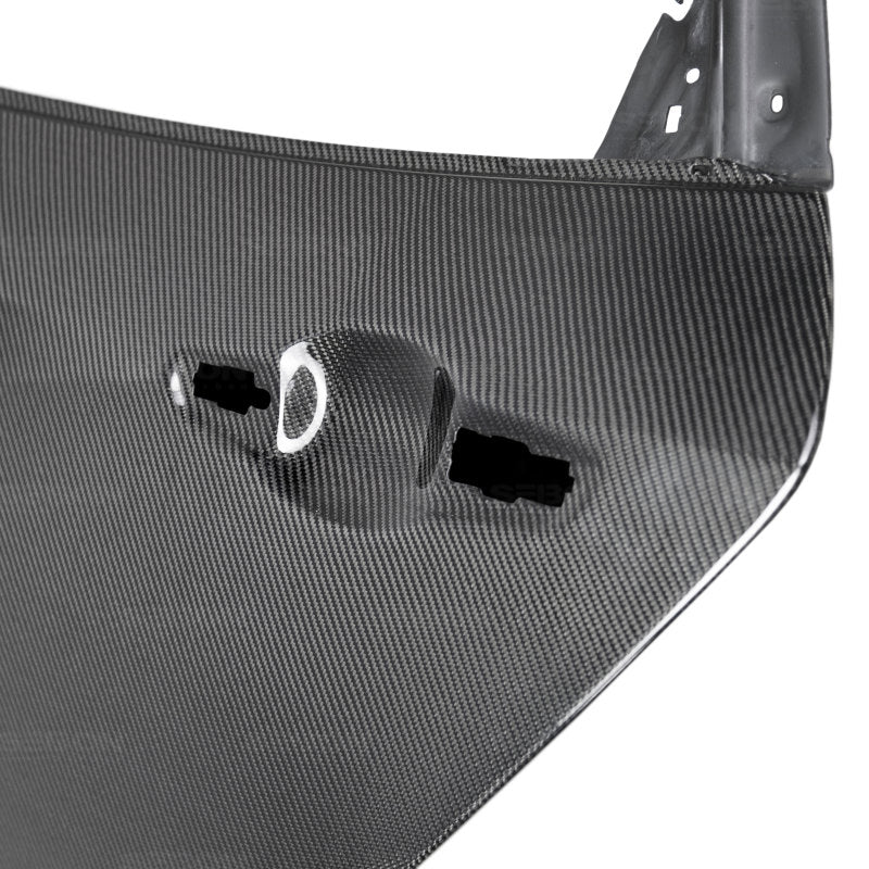 Seibon OE Style Gloss Carbon Fiber Rear Doors (17+ Civic Type - R) - Seibon