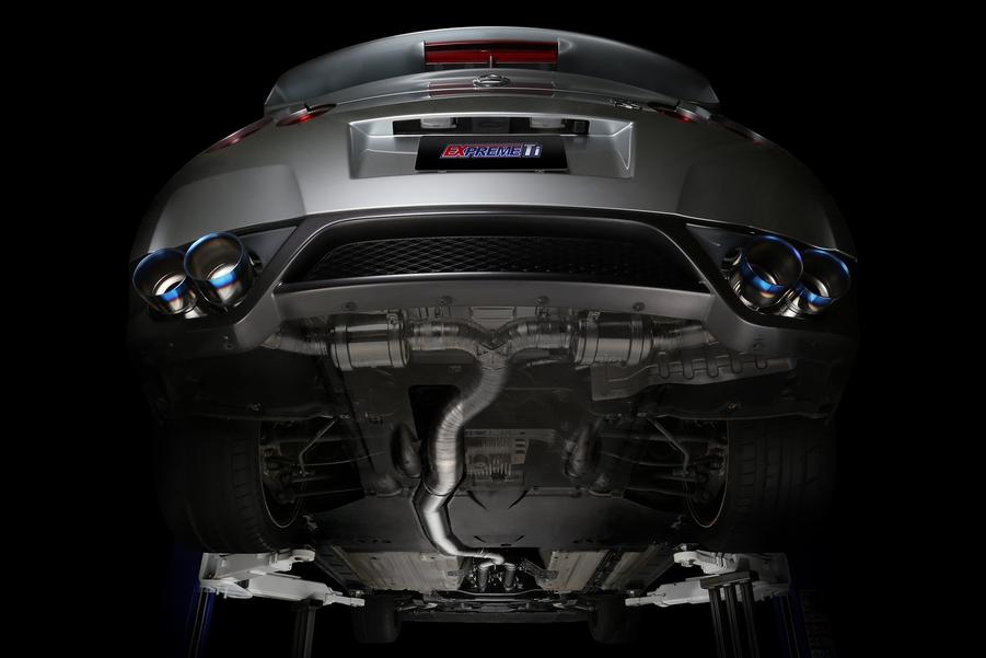 Tomei Dual Exit Full Titanium Catback Exhaust (Nissan R35 GT-R) - 5