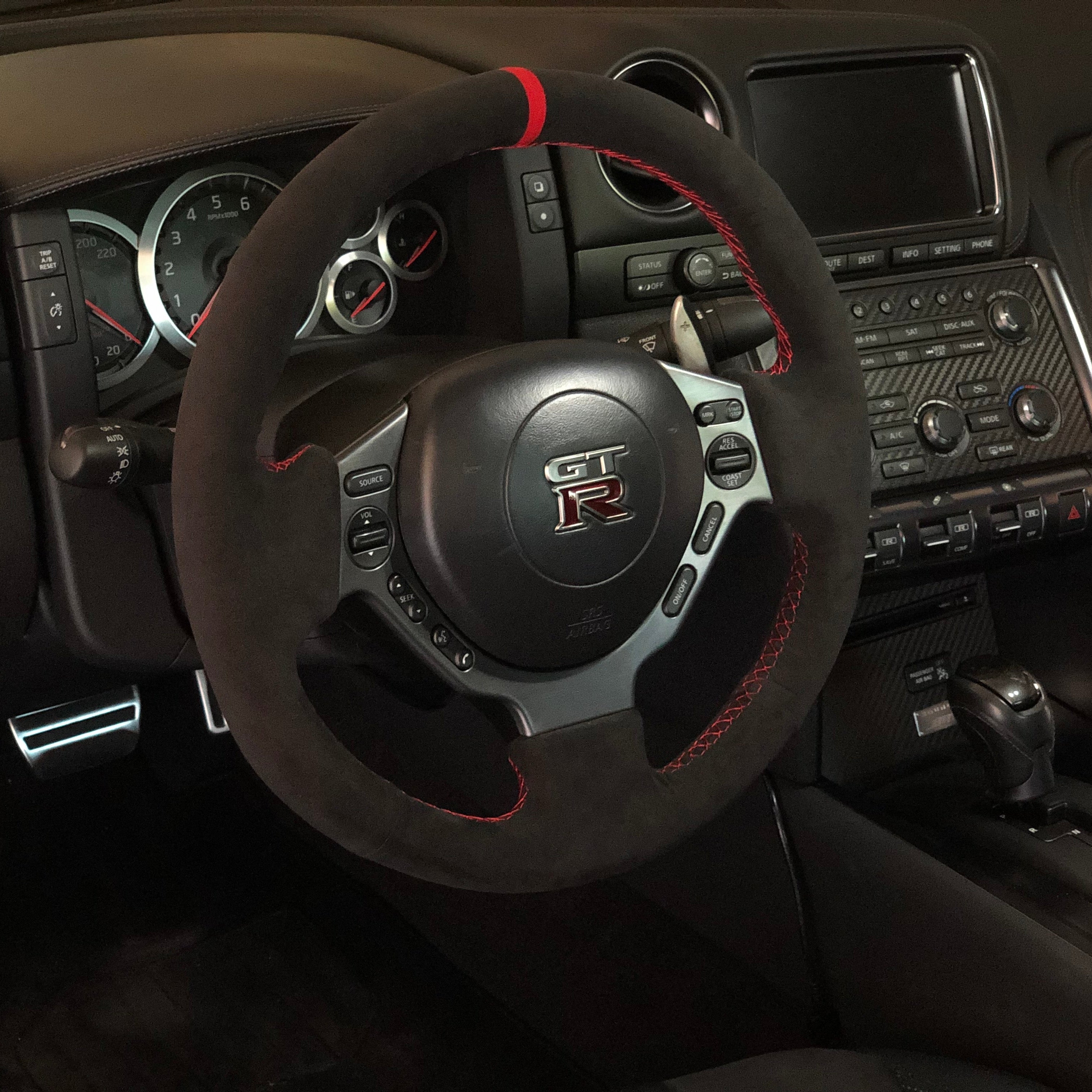 Auto Interior Technic Steering Wheel Wrap (R35 GT-R) - JD Customs U.S.A