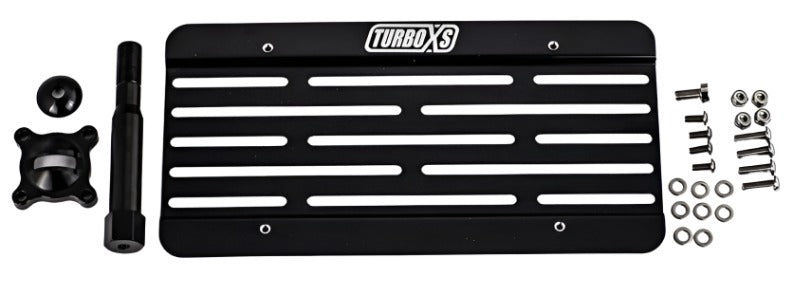Turbo XS Towtag License Plate Relocation Kit (09 - 17 Nissan GT - R) - Turbo XS