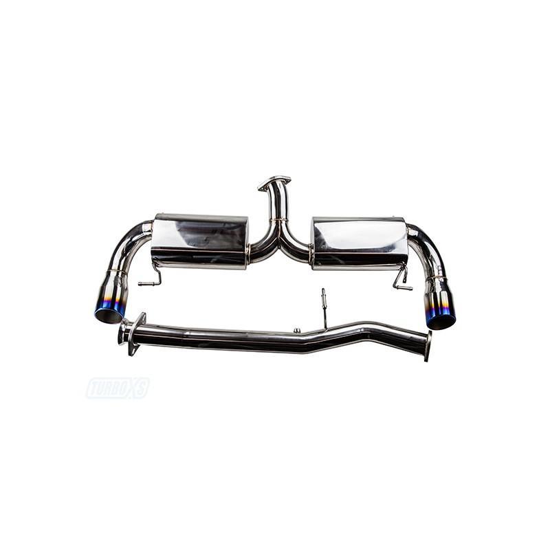 TurboXS 3in Catback Exhaust System (04 - 11 Mazda RX - 8) - Turbo XS
