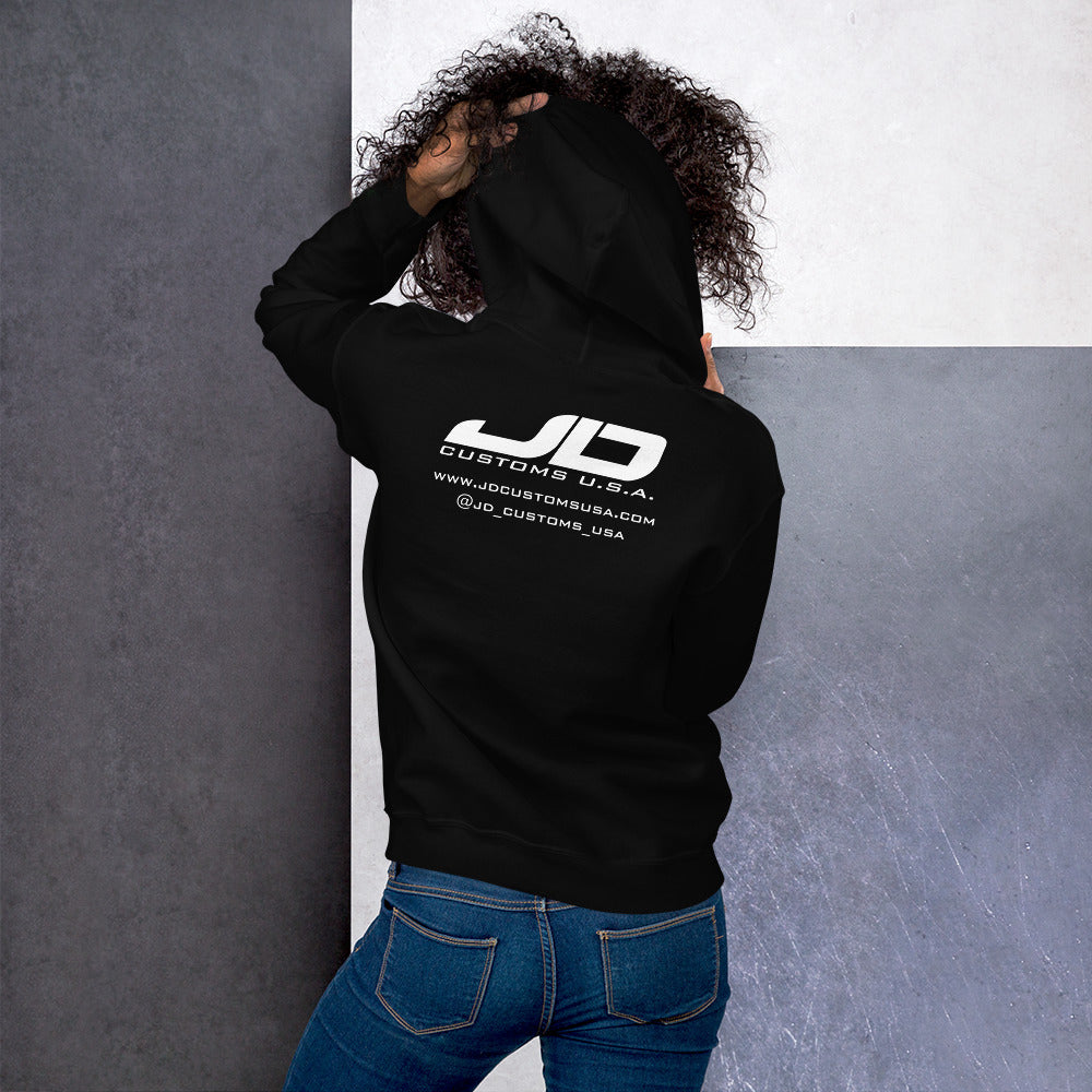 JDC "Some girls chase boys. I race 'em!" Women's Hoodie