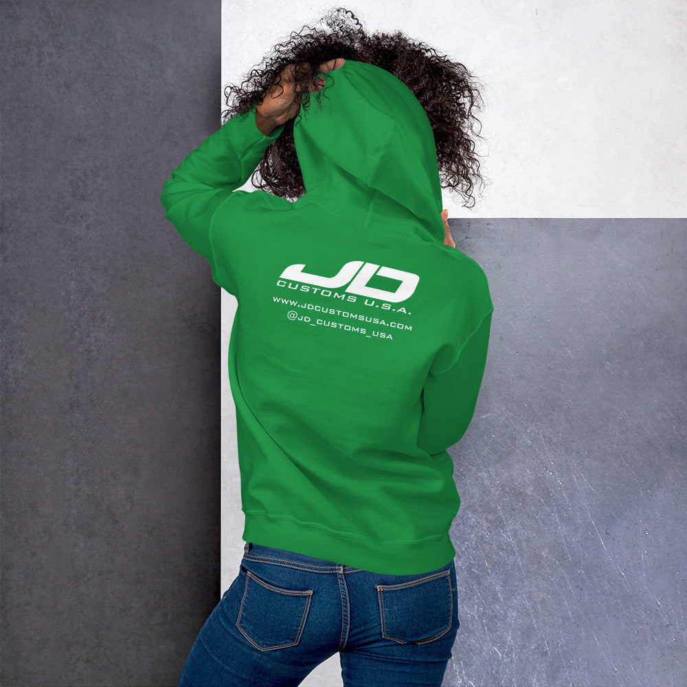 JDC "Some girls chase boys. I race 'em!" Women's Hoodie