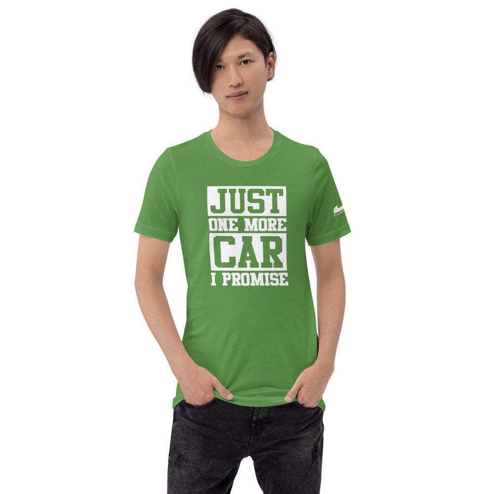 JDC "Just one more car I promise 🤞" T-shirt