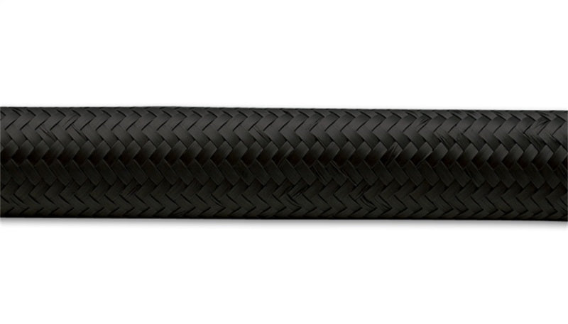Vibrant - 6 AN Black Nylon Braided Flex Hose (20 foot roll) - Vibrant