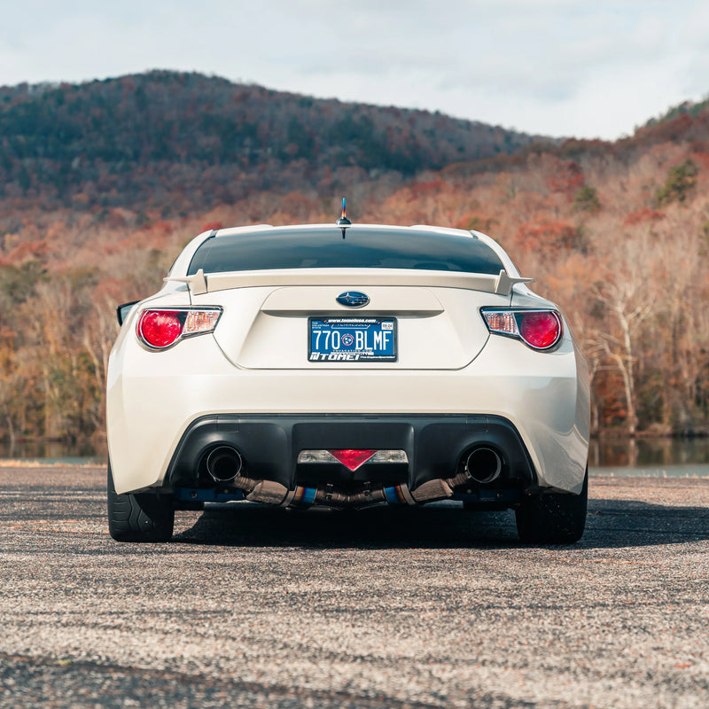 Subaru BRZ with a Tomei Exhaust