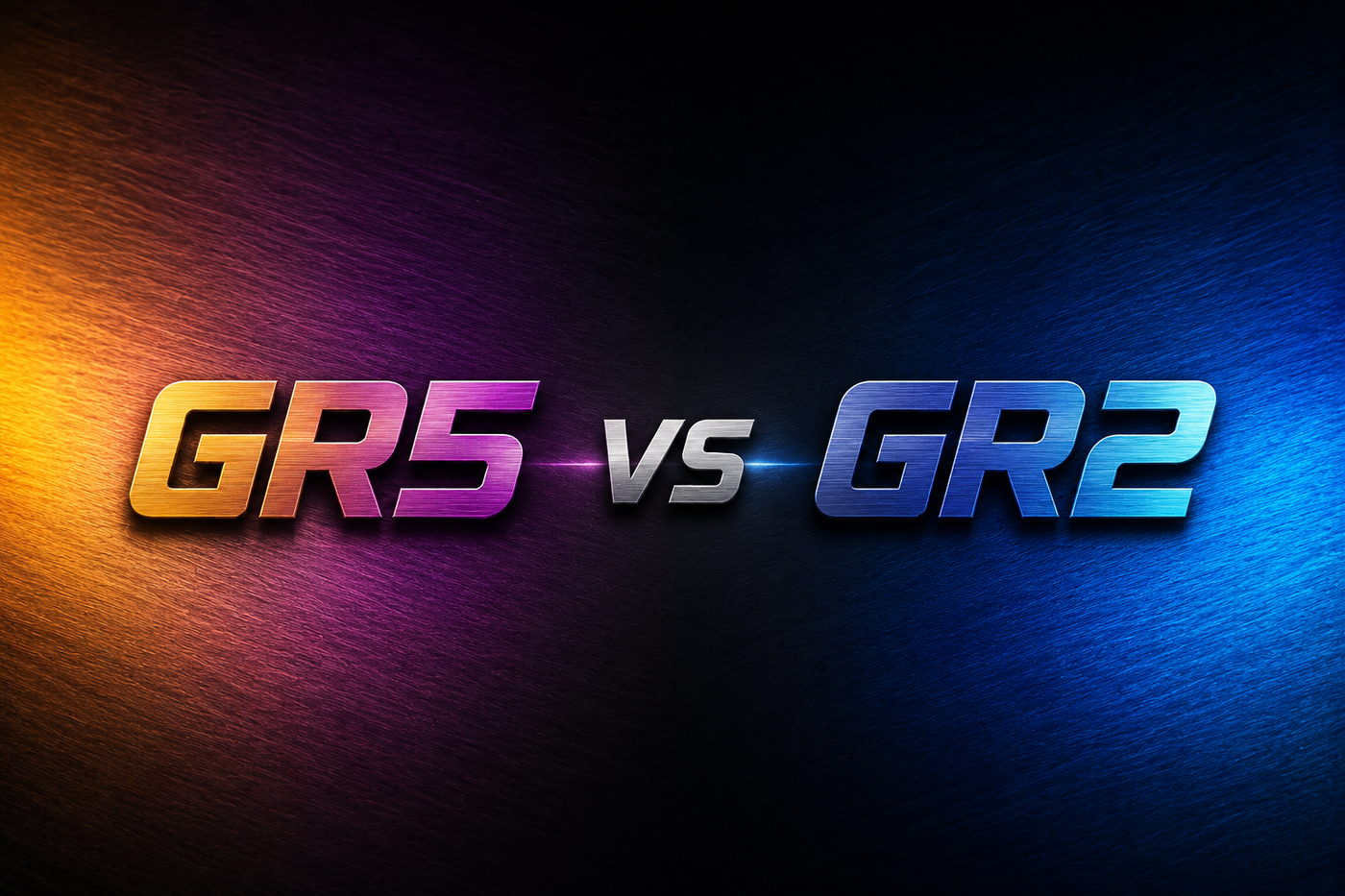 GR5 vs GR2 Titanium Hardware