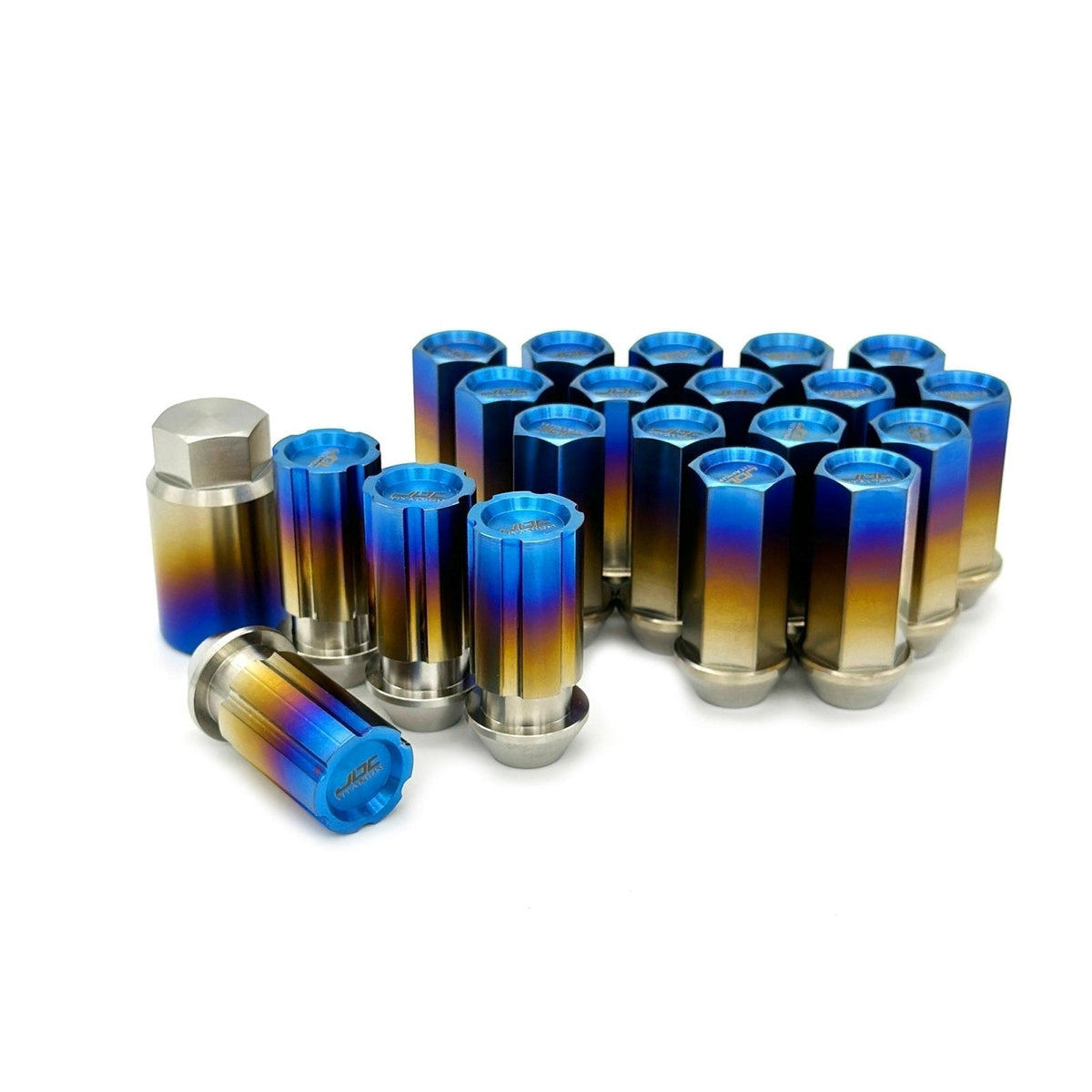 Burnt JDC titanium lug nuts