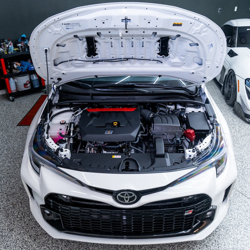 Toyota GR Corolla With Hood Opened