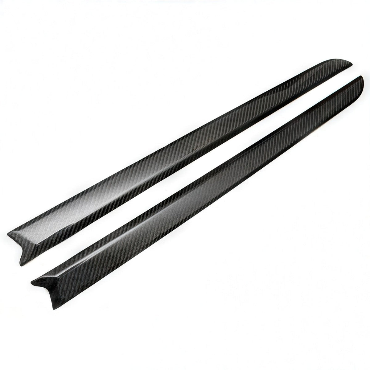Carbon Fiber Interior Door Trim overlays for Evo X
