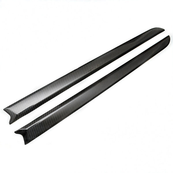 Carbon Fiber Interior Door Trim overlays for Evo X