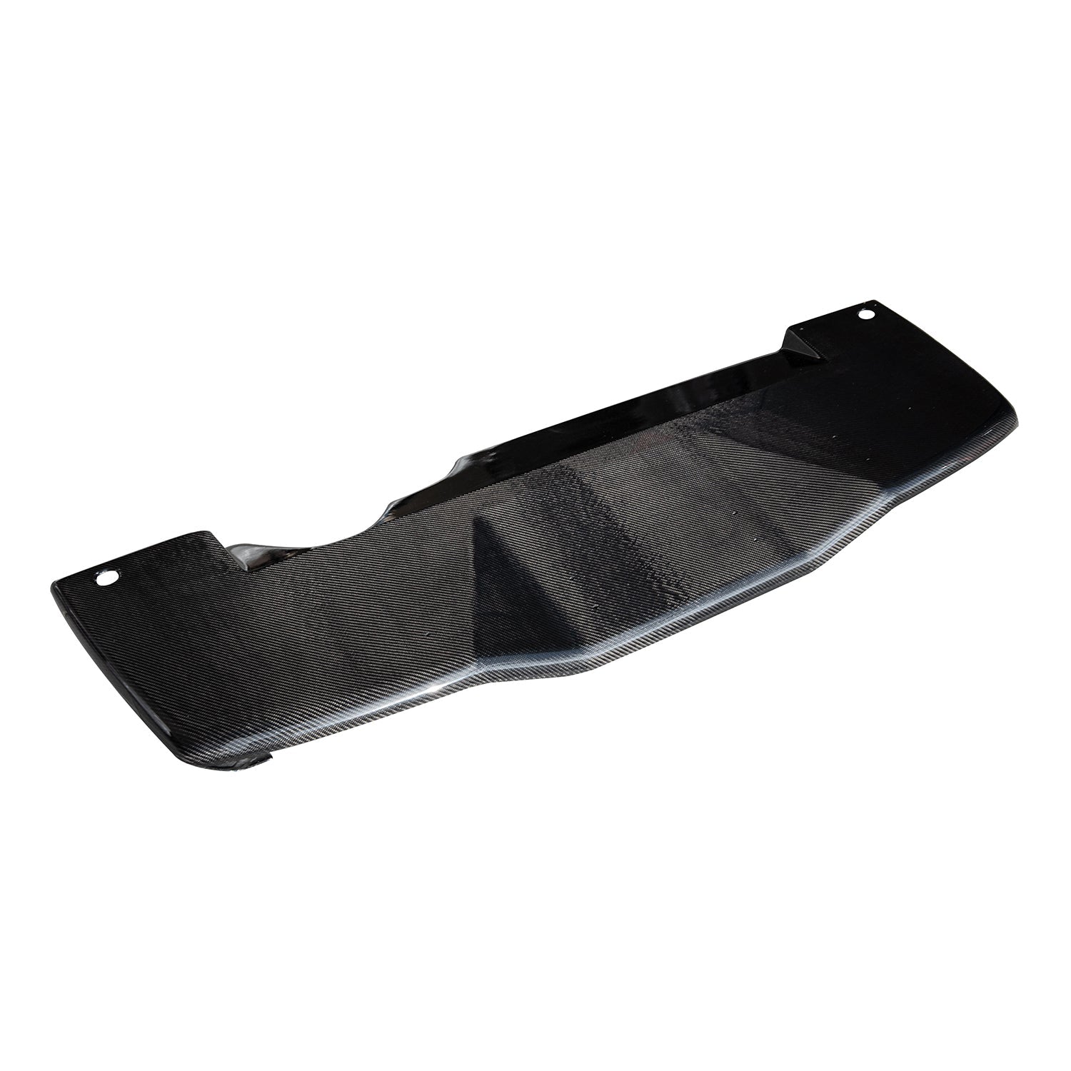 Carbon fiber diffusers for better aerodynamics and a sleek, sporty look.