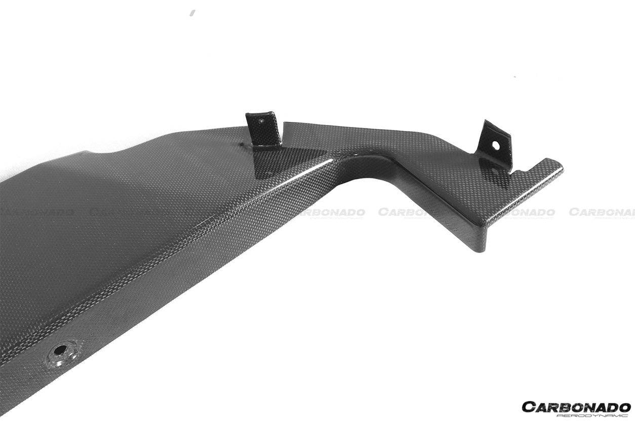 Carbonado 2010-2015 Ferrari 458 Coupe Spider OE Style DRY Carbon Fiber Inner Engine Bay Cover