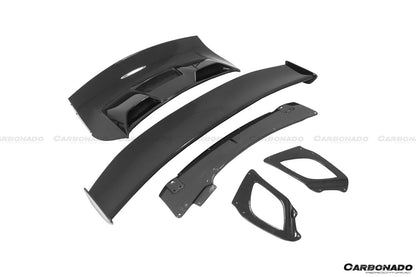 Alerón de maletero estilo Porsche 911 991.1 Carrera S 4 4s GT2RS Carbonado 2012-2015