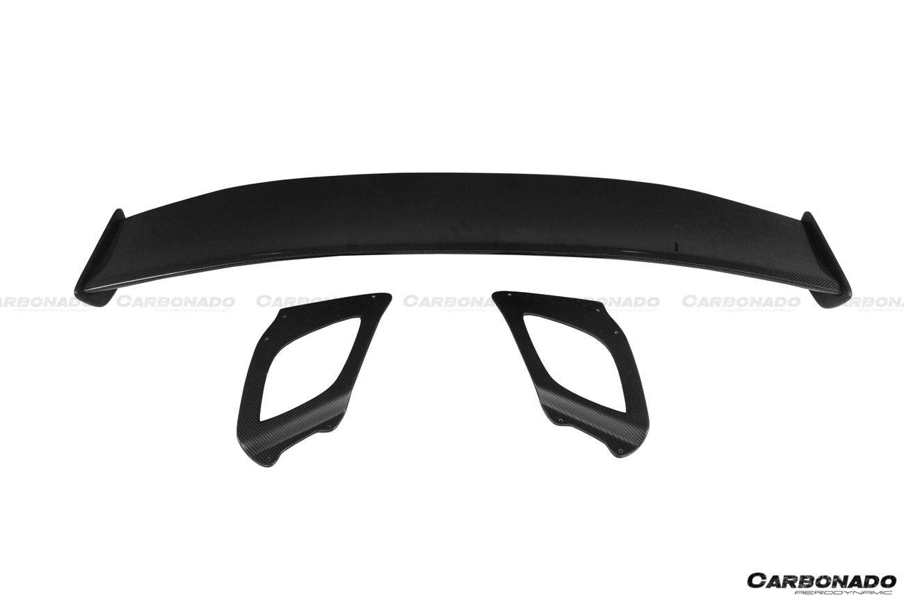 Alerón de maletero estilo Porsche 911 991.1 Carrera S 4 4s GT2RS Carbonado 2012-2015