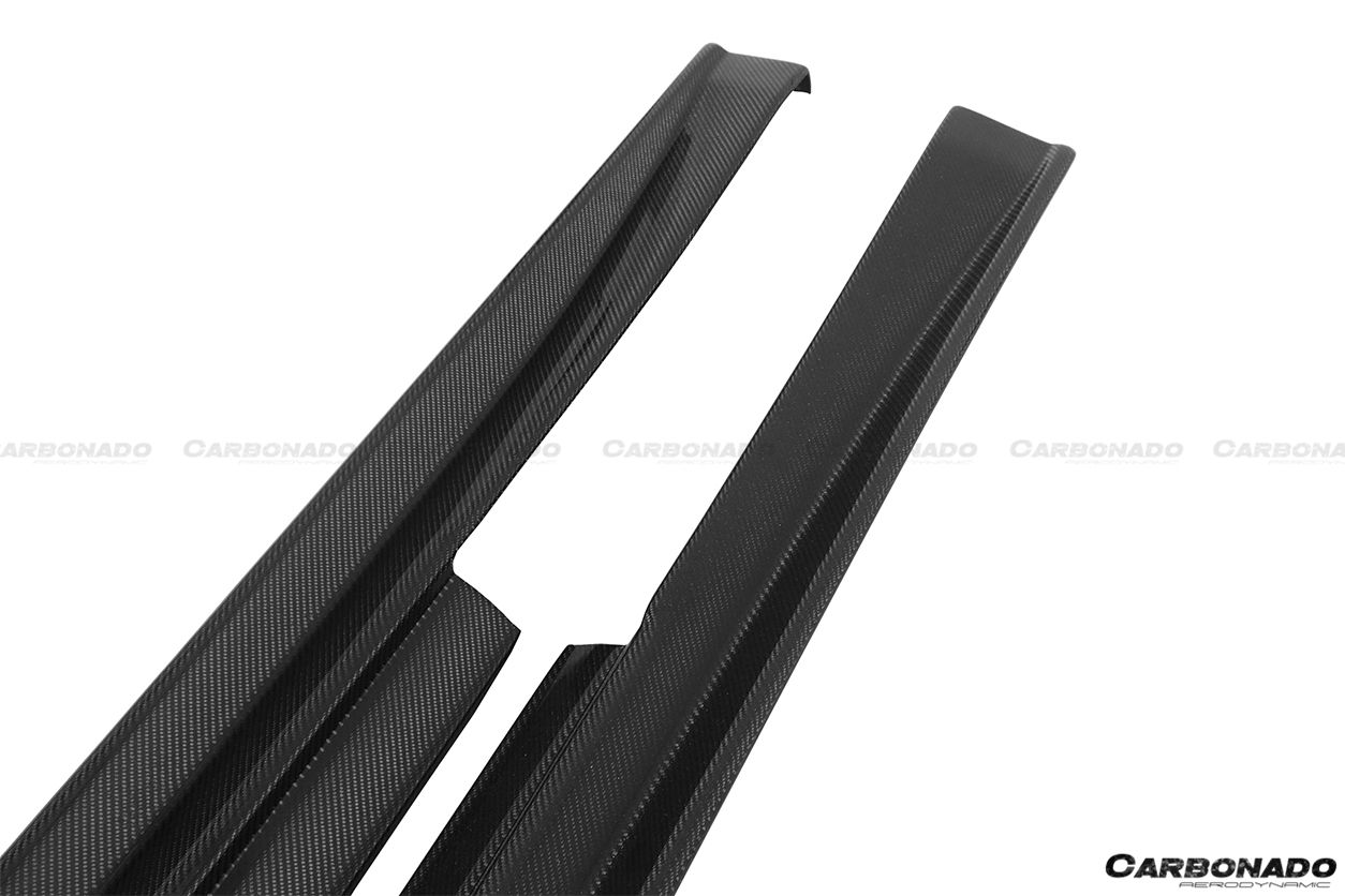 Carbonado ZEL Style Carbon Fiber Side Skirts | 2008-2016 Nissan GTR R35
