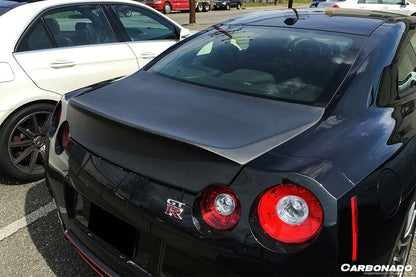 Carbonado 2008-2025 Nissan GTR R35 CBA  DBA  EBA DLK Style Carbon Fiber Trunk
