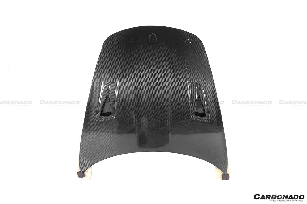 Capó de fibra de carbono estilo Porsche Carrera 911 997 Turbo Cayman Boxster 987 GT2RS (2005-2012)