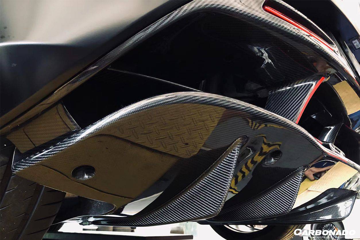 Carbonado 2017-2022 McLaren 720S OEM Style Carbon Fiber Rear Diffuser