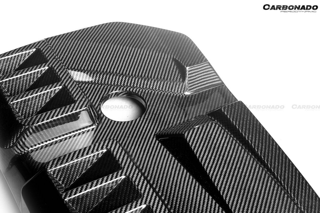 Carbonado Dry Carbon Fiber Engine Cover | 2021-UP BMW M3/M4