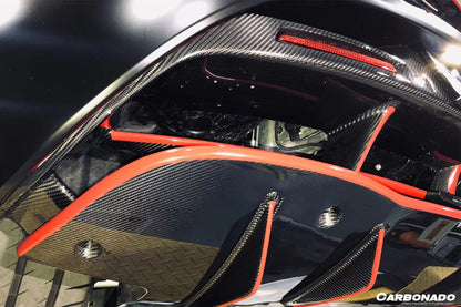 Carbonado 2017-2022 McLaren 720S OEM Style Carbon Fiber Rear Diffuser
