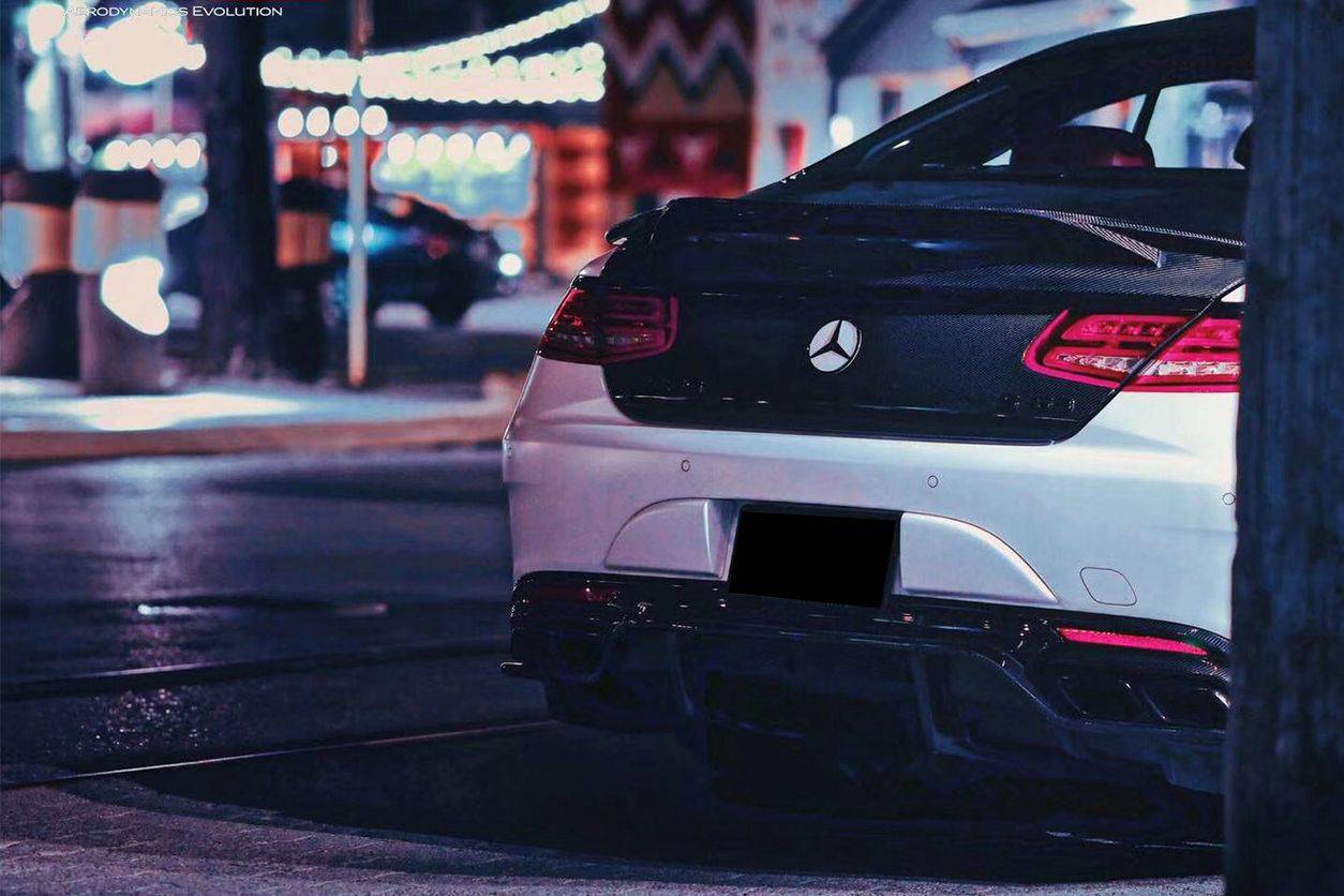 Carbonado 2014-2021 Mercedes Benz C217 S class S63  S65 AMG Coupe OE Style Carbon Fiber Trunk