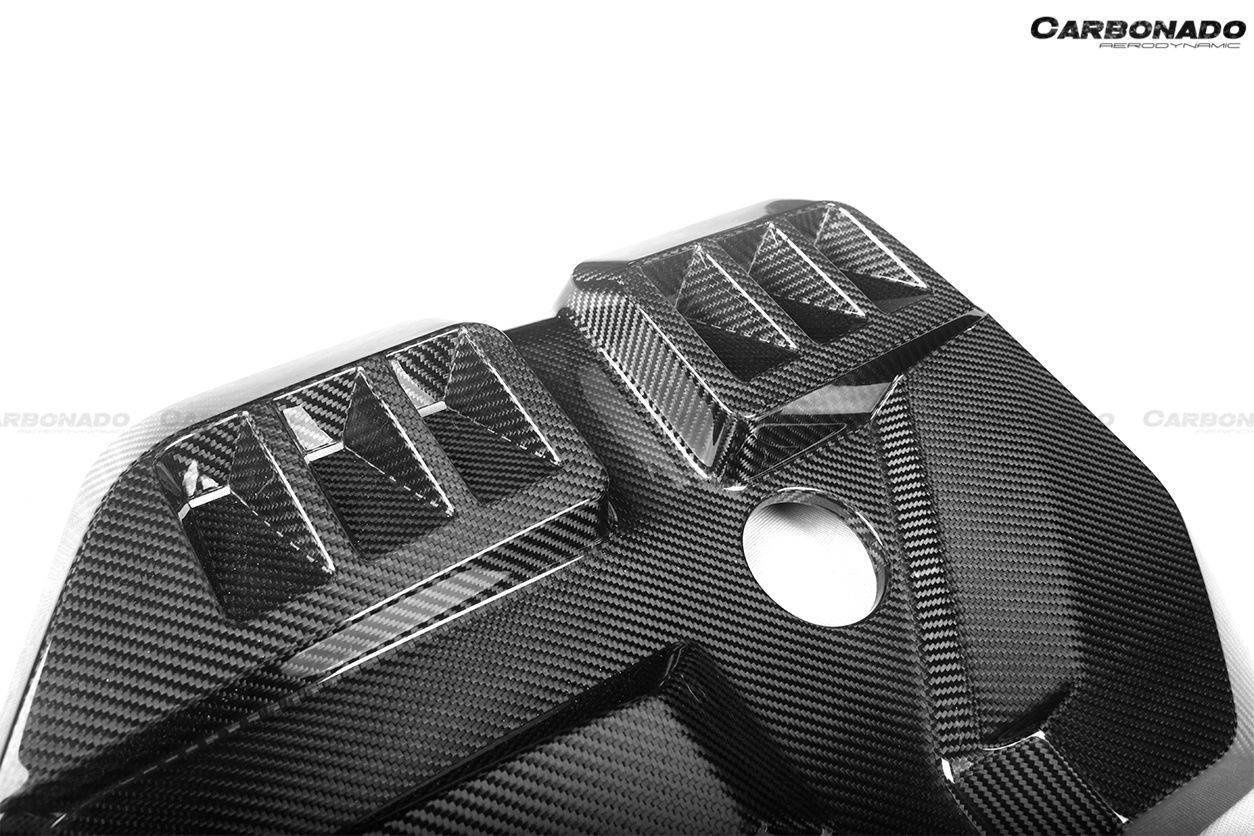 Carbonado Dry Carbon Fiber Engine Cover | 2021-UP BMW M3/M4