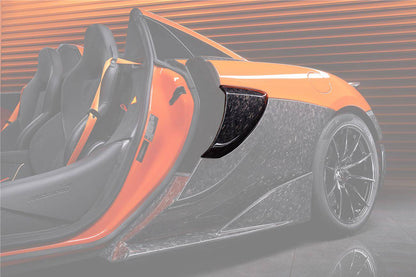 Entradas de aire laterales de fibra de carbono estilo OEM para McLaren 600LT Carbonado 2018-2021