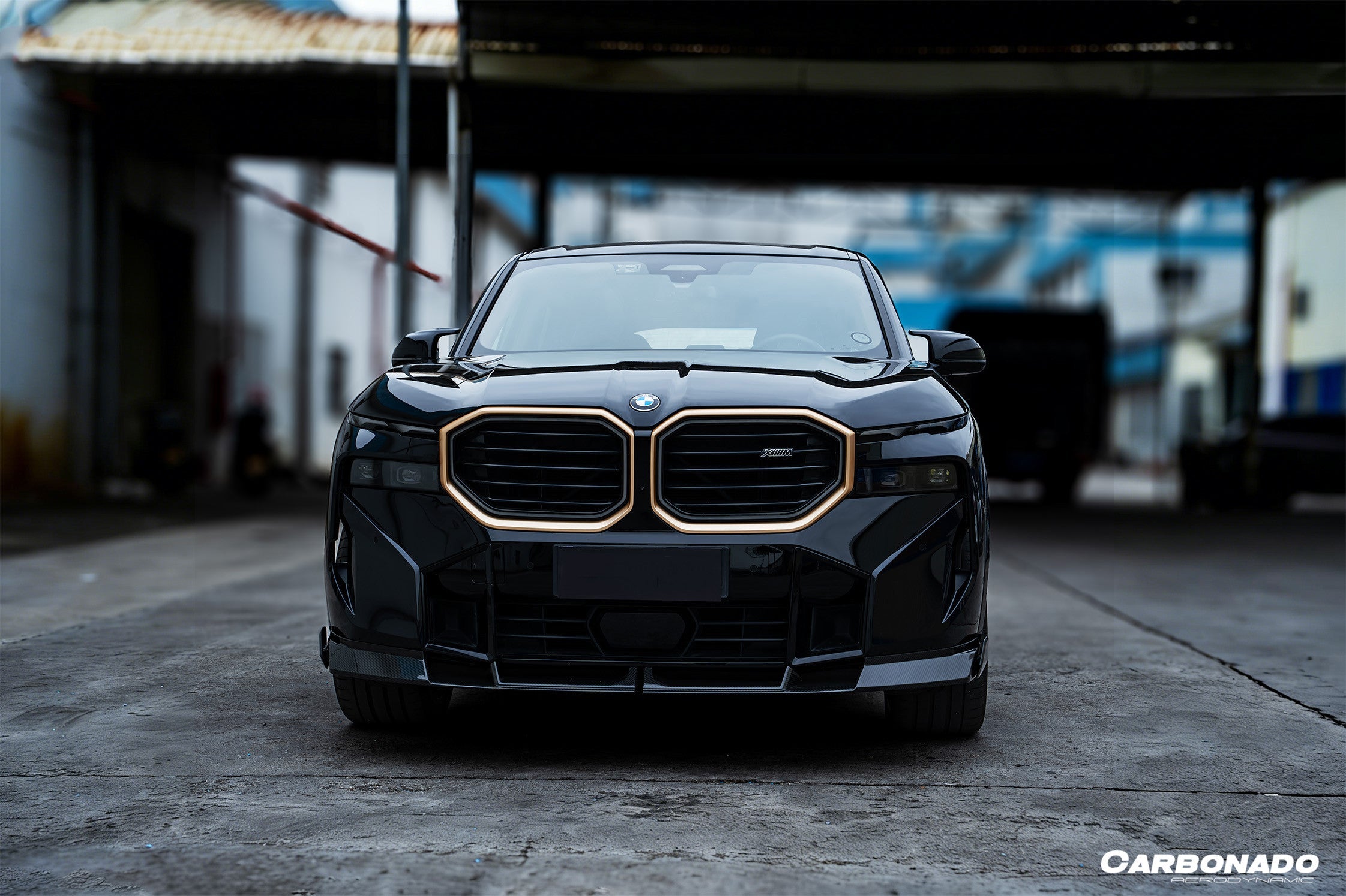 Carbonado LD Style Dry Carbon Fiber Front Lip | 2023-2025 BMW XM G09