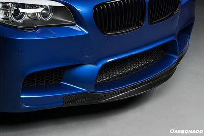 Carbonado 2011-2016 BMW M5 F10 RK Style Carbon Fiber Front Lip