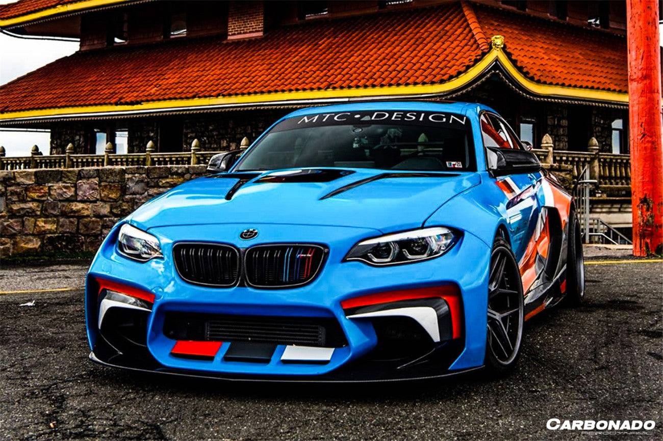 Carbonado 2016-2020 BMW M2 F87 VR Style Partial Carbon Fiber Wide Full Body kit