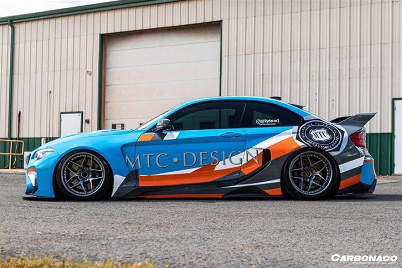 Carbonado 2016-2020 BMW M2 F87 VR Style Partial Carbon Fiber Wide Full Body kit