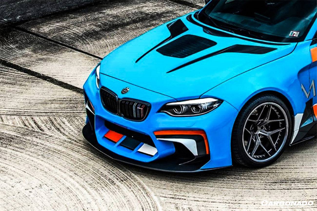 Carbonado 2016-2020 BMW M2 F87 VR Style Partial Carbon Fiber Wide Full Body kit