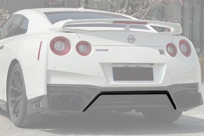 DarwinPRO Carbon Fiber Rear Diffuser Valance | 2017-2023 Nissan GTR R35