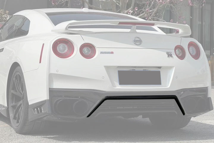 DarwinPRO Carbon Fiber Rear Diffuser Valance | 2017-2023 Nissan GTR R35