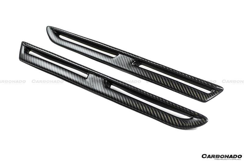 Carbonado 2008-2023 Nissan GTR R35 CBA/DBA/EBA OEM Style Carbon Fiber Fender Vents
