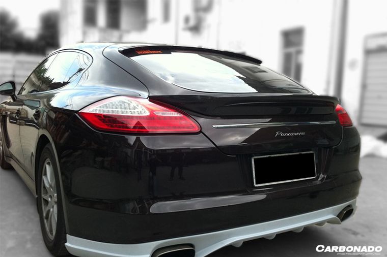 Alerón de maletero de fibra de carbono estilo Porsche Panamera 970.1 TAS Carbonado 2010-2013