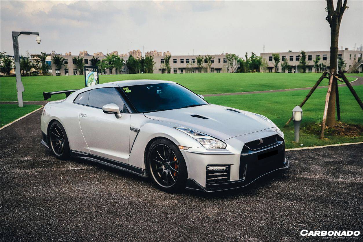 Carbonado 2017-2023 Nissan GTR R35 EBA NISMO Style Front Bumper