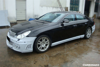 Carbonado 2005-2009 Mercedes Benz W219 Cls Class WI Style Side Skirts
